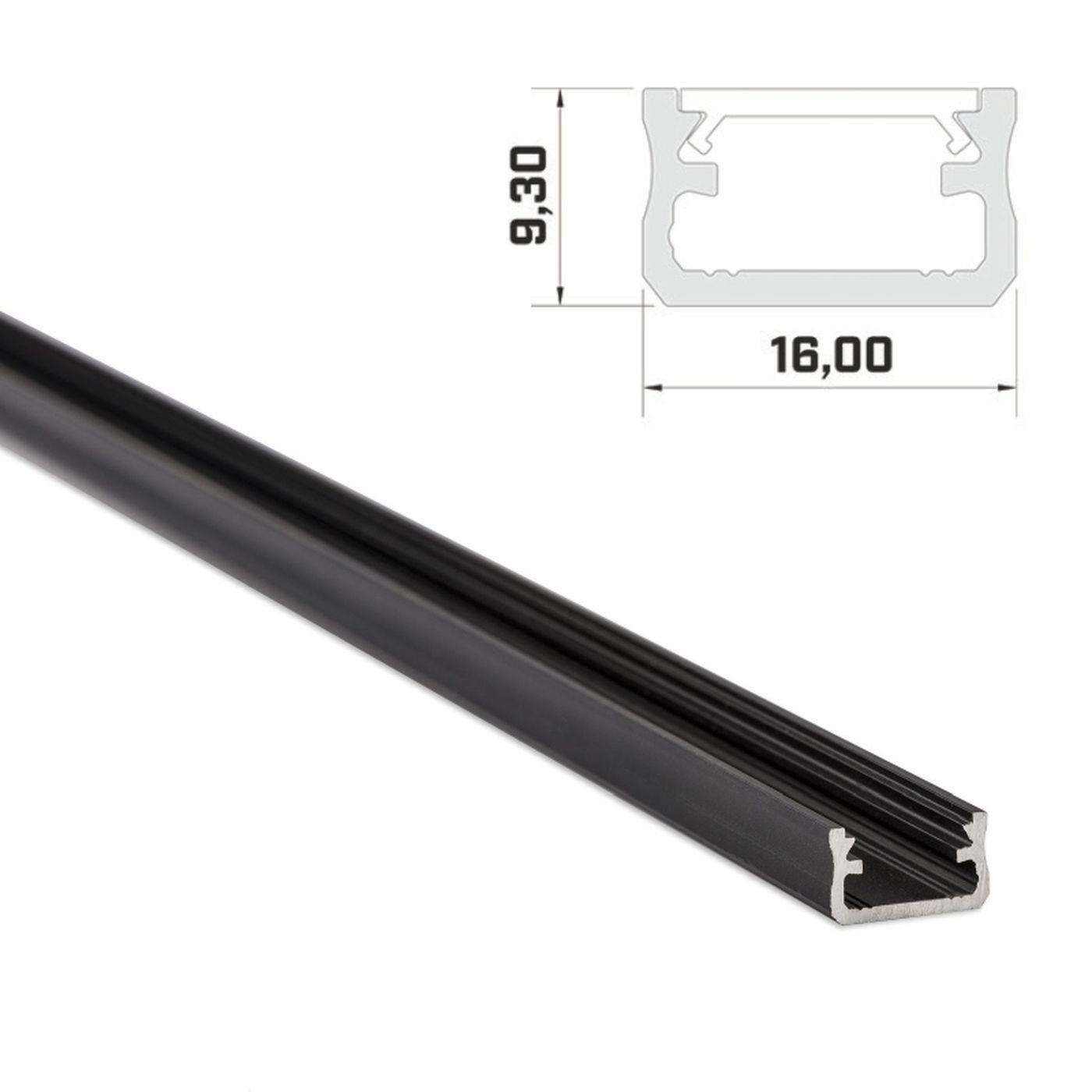 Montageklammer für Lumonic Typ A LED Profile Halter Kunststoff