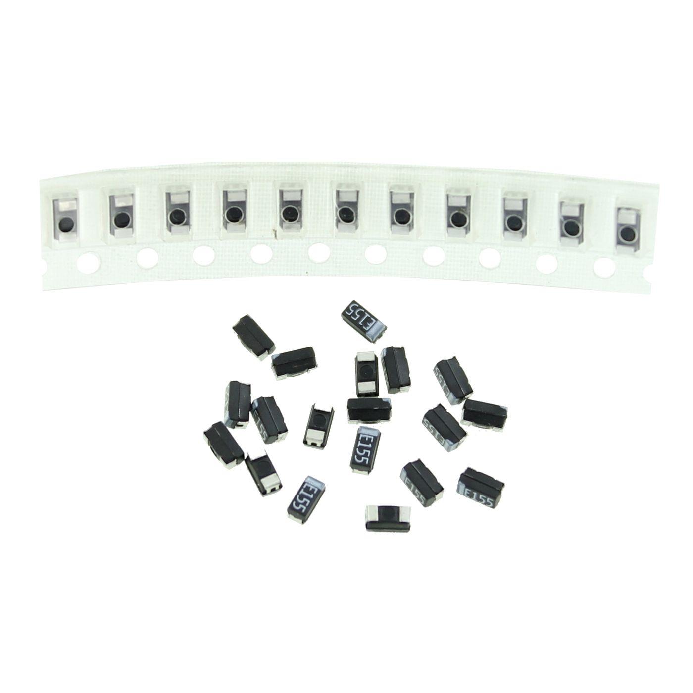 Tantal Kondensator SMD A 1,5µF 10V 125°C 3,2x1,6mm Samsung TCSCS1E155MAAR 1,5uF